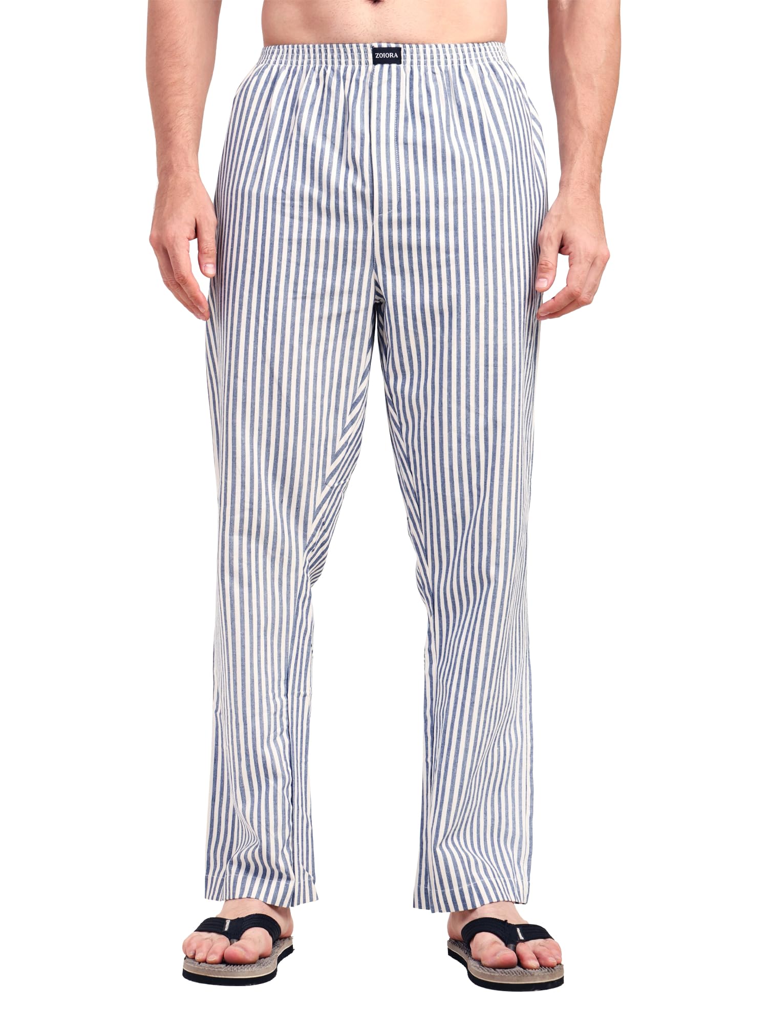 Striped Cotton Pyjama for Men| Night Dress | Lounge Pants | Night Wear Pajama for Men | Sleep Pants |100% Pure Cotton Premium Pajama-image-43