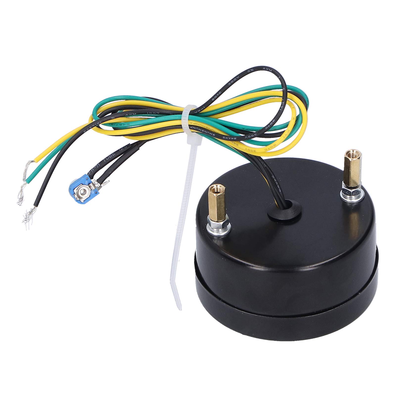 Qiilu LED Wskaźnik Poziomu Paliwa 52mm 12V Uniwersalny Regulowany dla Samochodów, Motocykli, Ciężarówek i RV