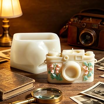 Camera Resin Mold Reusable Handmade Clay Craft Decorations