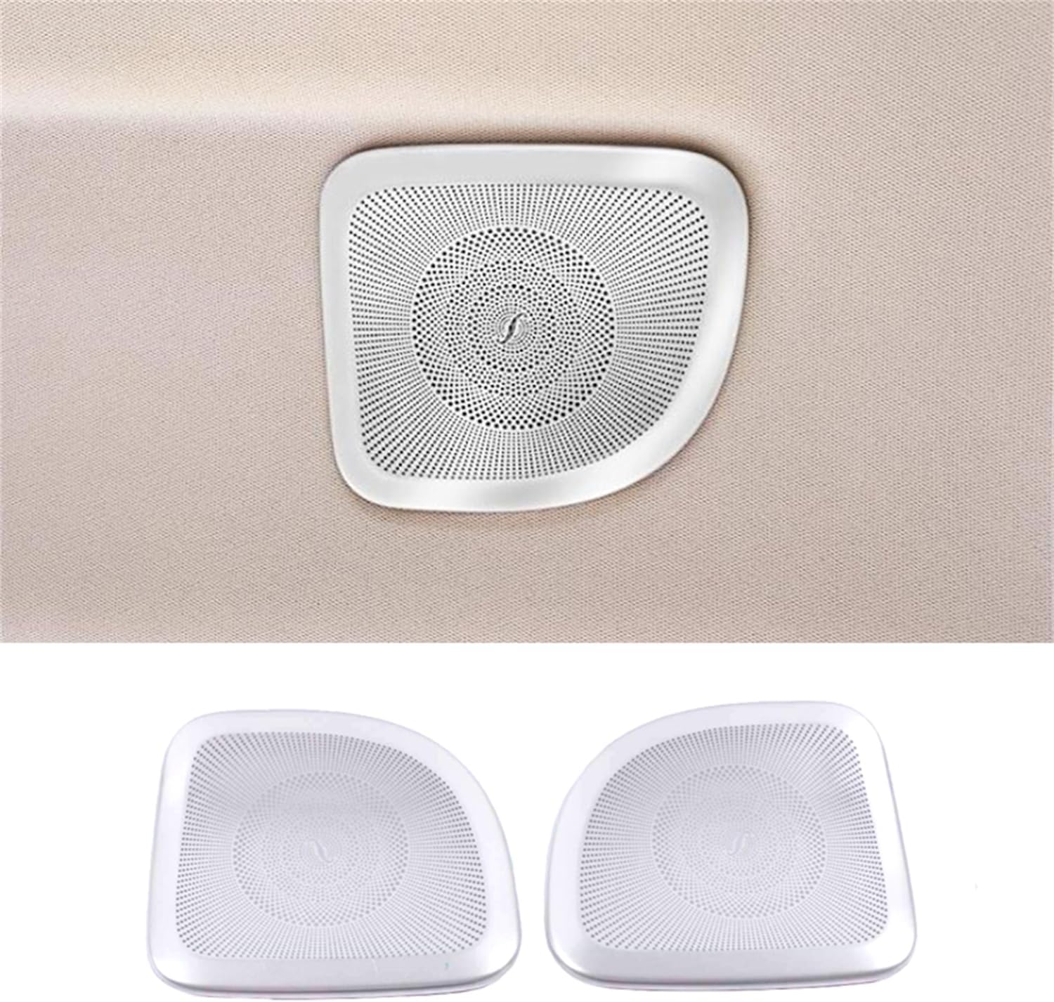 Horn Frame Speaker Decorative Cover Car Interior Accessories for Mercedes-Benz V-Class V260 2015-2021,Car Interior Modification Accessories,A-v classrear roof