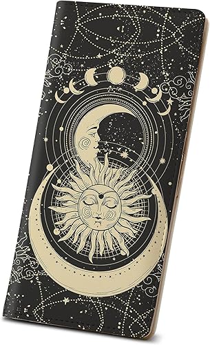 Miniatura 30 de Billetera para mujer, billetera RFID para mujer, delgada y delgada para tarjetas de crédito, cartera organizadora de piel sintética, bonita cartera