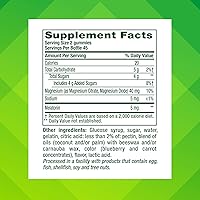 Vista 2 de Vitafusion 150 unidades 50 mcg sabor a mora y fresa