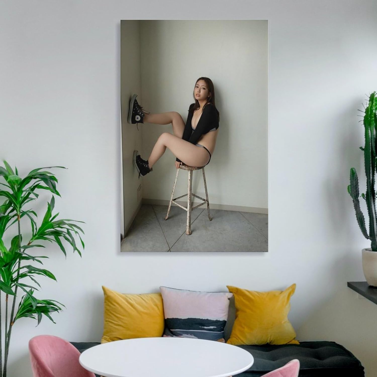 沢口愛華 写真集 Silent Heat (36)ポスター キャンバス 芸術 ポスター 壁アート 画像 印刷 現代 寝室 装飾ホーム