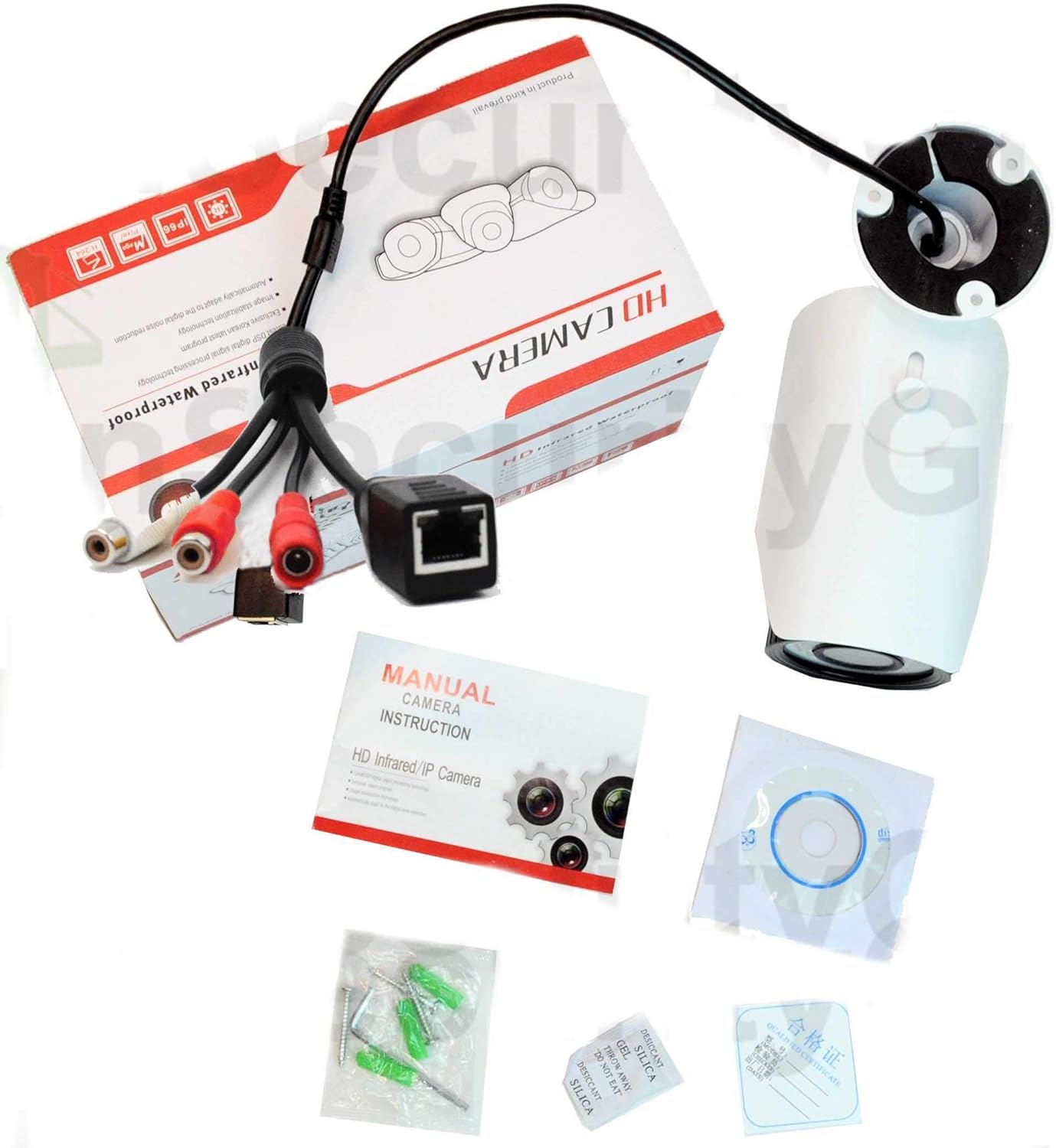 Best Urban Security Group : 14-Pack : 5MP H.265 IP Bullet Security Camera : Motorized Auto-Focus 2.8-12mm Lens, PoE, IR LEDs, RCA Audio, Vandal & Weatherproof : Business Grade