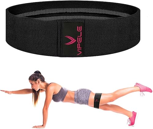 VIPELE - Banda de resistencia de cadera con círculo, para entrenamiento en sentadillas, movilidad, estiramiento de caderas, glúteos, cuádruple