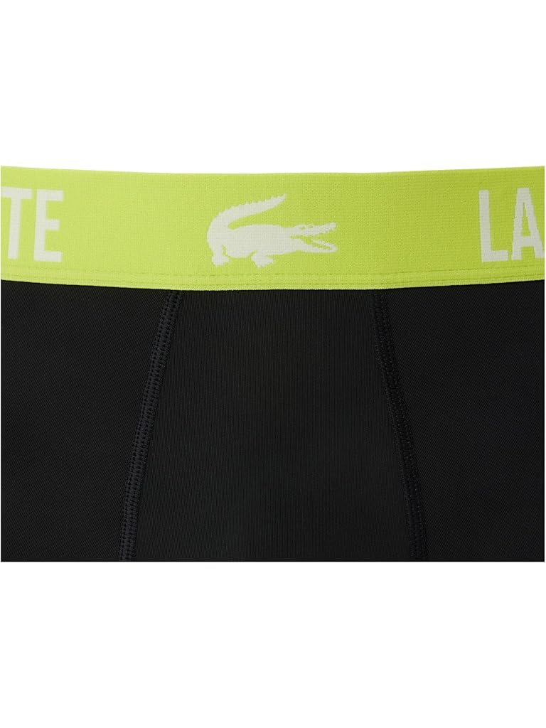 Lacoste Short Microfiber Boxer Brief 3-Pack