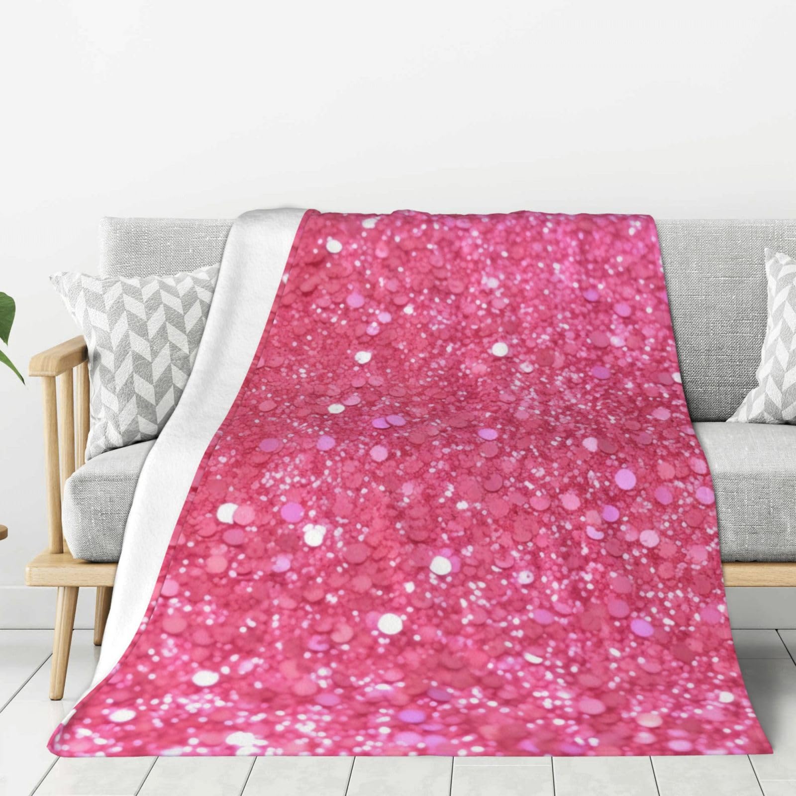 Couverture en flanelle 152x127 cm lavable pour lit et canapé