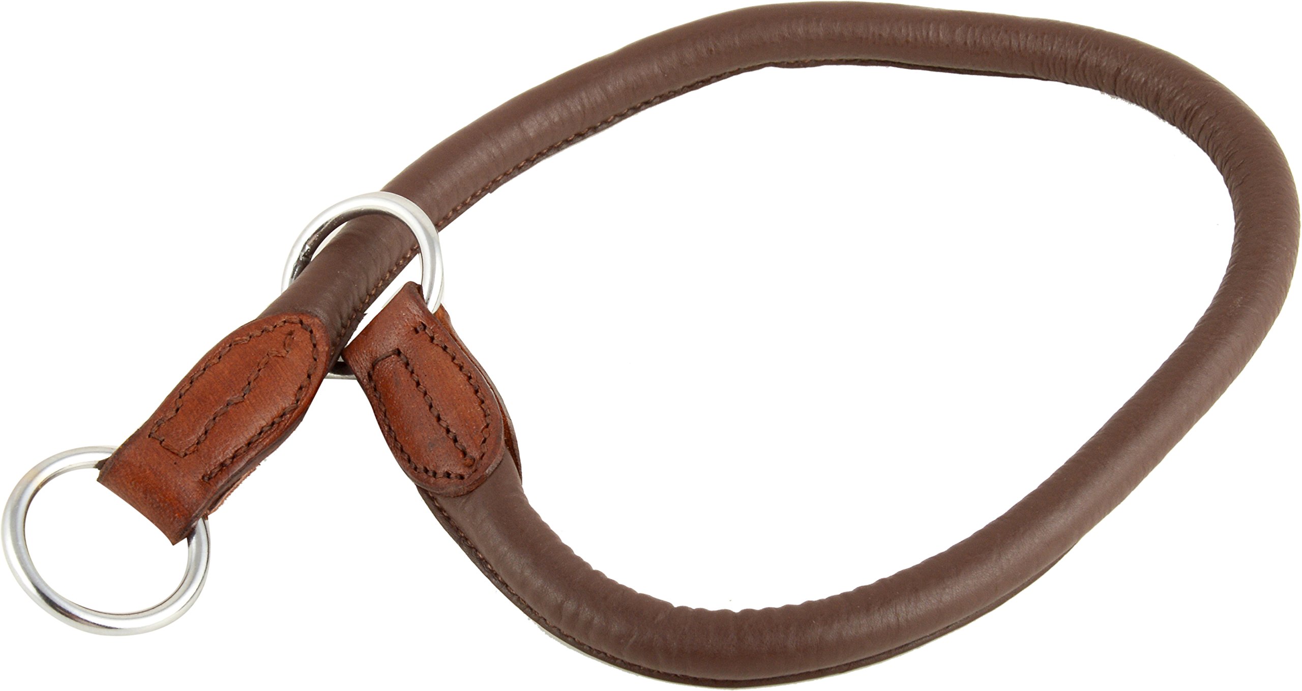 Skora Export Quality Leather Choke Dog Collar Large - Brown (B071VD1T9G) Amazon Price History, Amazon Price Tracker