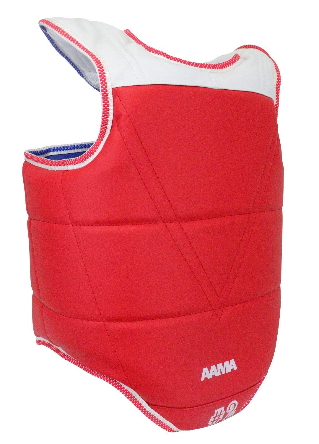 AAMA Solid Reversible Olympic Style Taekwondo Chest Guard Protector