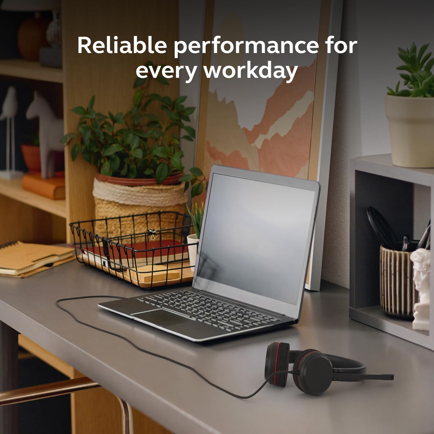 Jabra Evolve 20 Casque Filaire (édition 2025) - Casque Filaire Double Oreille pour Le Bureau et Le Travail à Domicile - Contrôle des appels - Toutes Les Plateformes - Connectivité USB-C/A - Noir