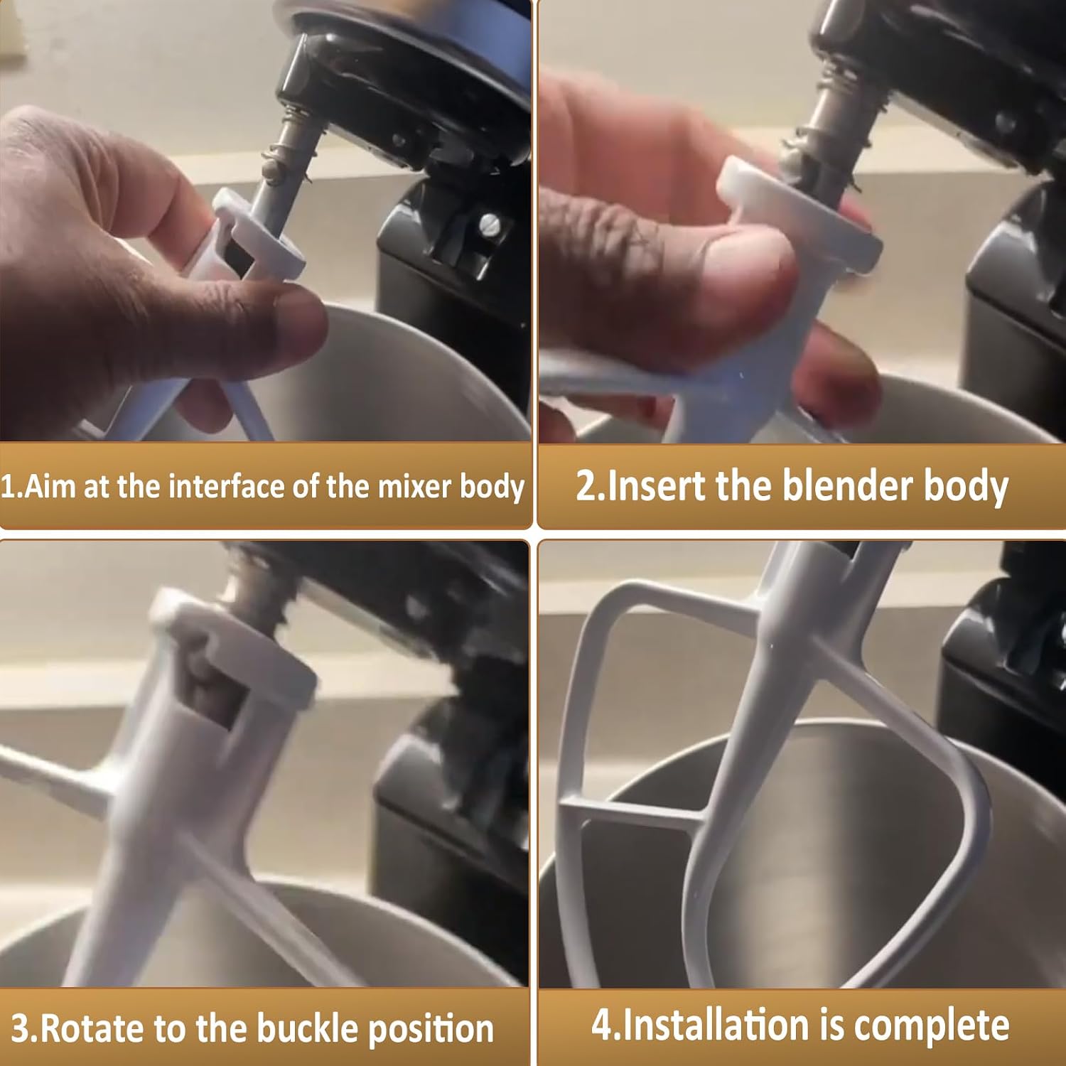 K5AB K5SS Stand Mixer Flat Beater Blade 𝐊𝟓𝐀𝐁 𝐊𝟓𝐒𝐒 for KitchenAid Paddle Attachment 5-QT Coated Flat Beater 9707670 W10807813 PS983355 AP3881259