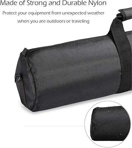 Miniatura 6 de Meking Bolsa de transporte acolchada de 39 pulgadas, funda de transporte resistente para trípode de fotografía con correa para soportes de luz,