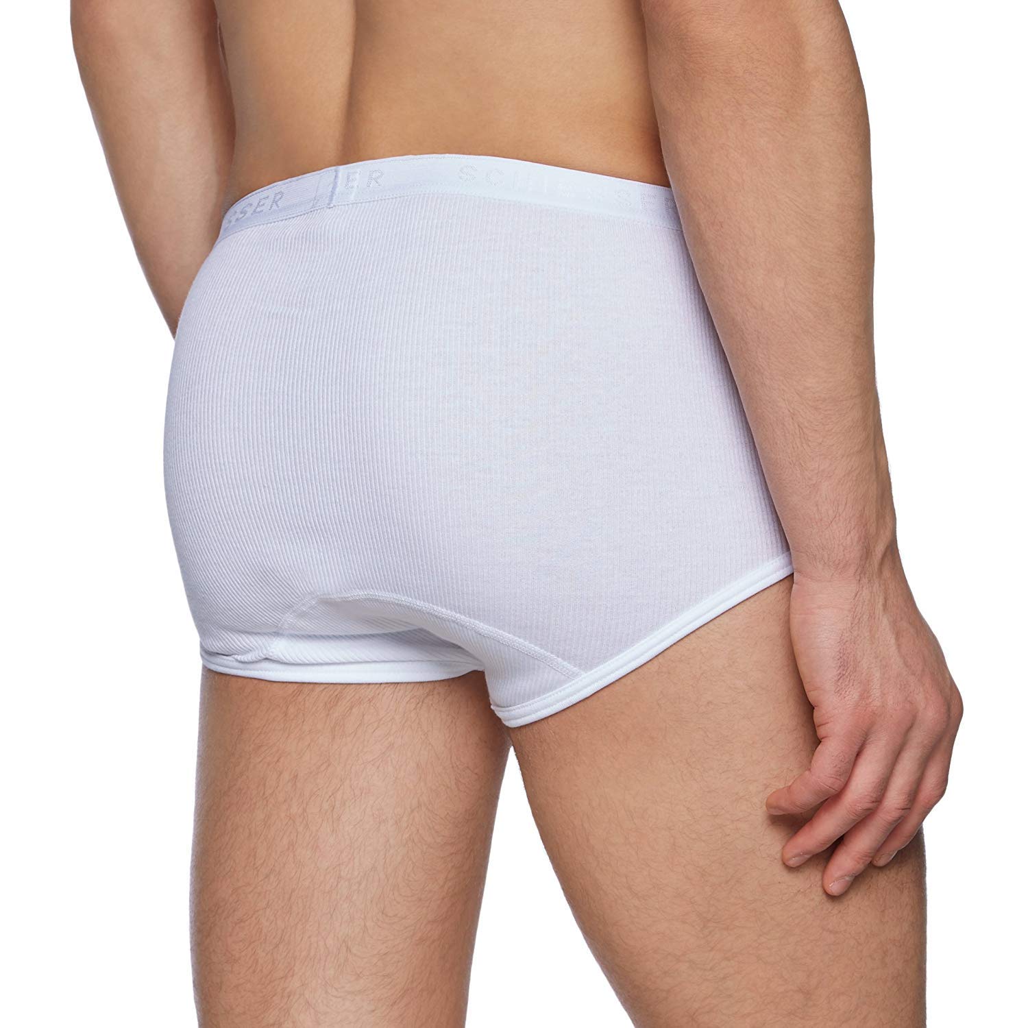 Schiesser Herren Slip Classic Brief doppelripp 2er Pack