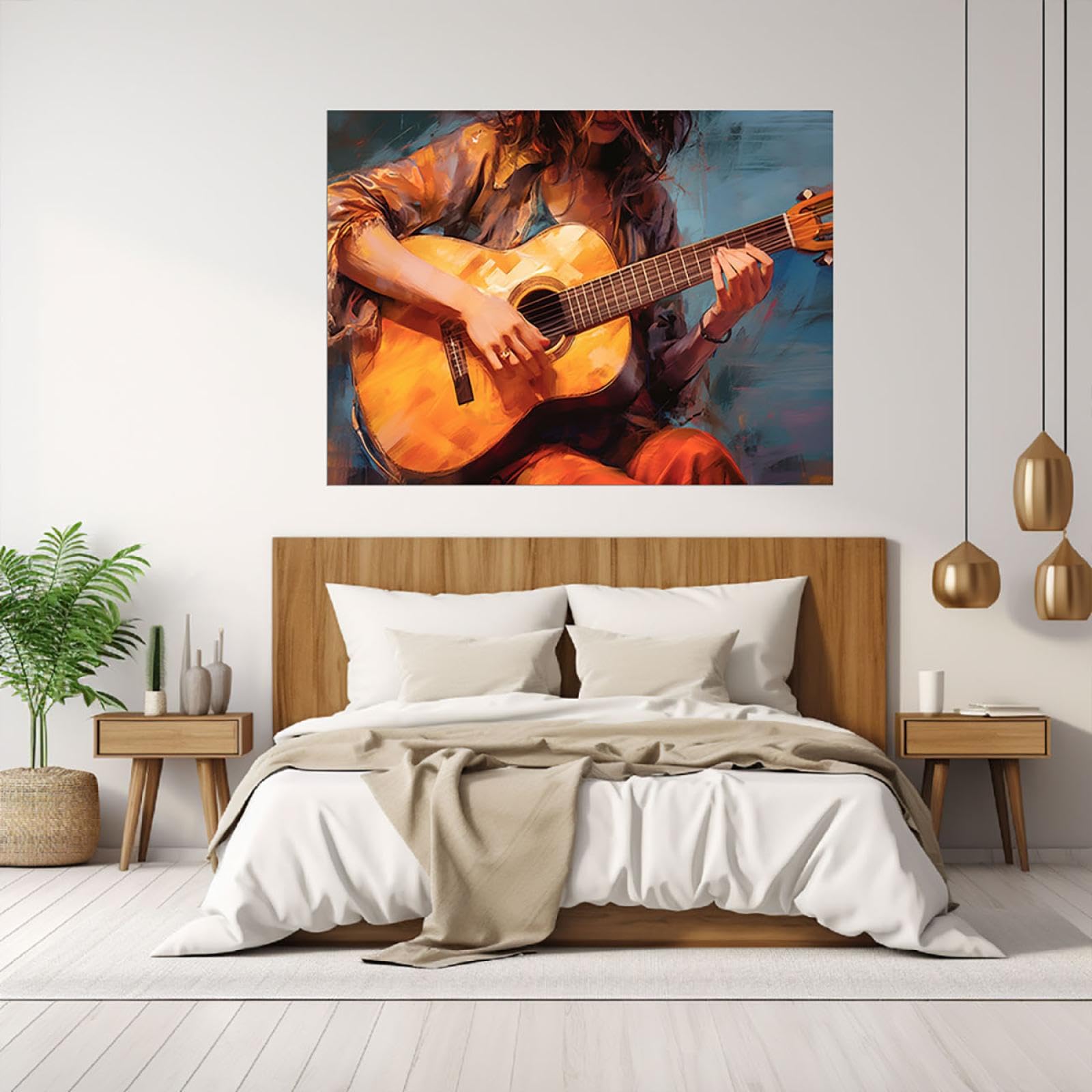 素敵な女性の絵画です。￼部屋に飾って楽しんで下さい。 Amazon.co.jp: 絵画 咲く花に包まれる女の子インテリア 絵画