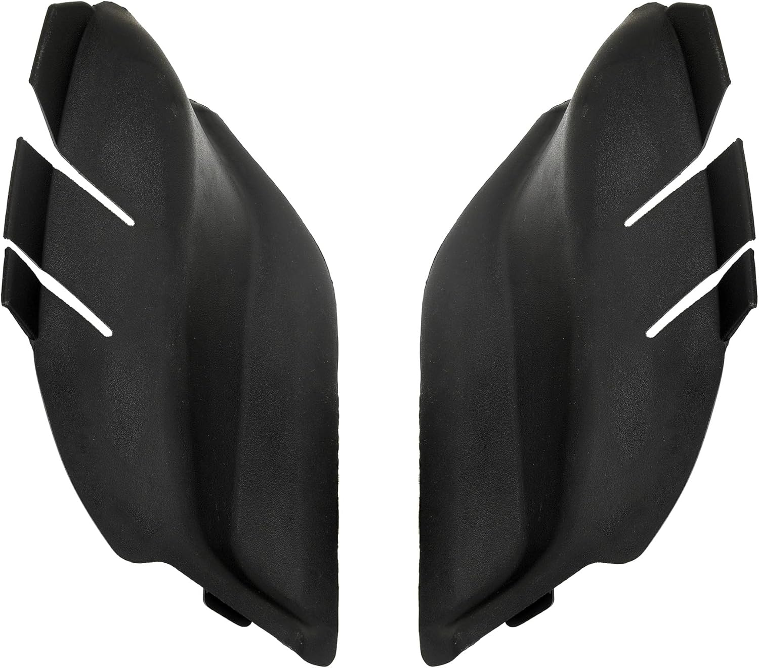 Front Left & Right Windshield Wrap Corner Trim Wiper Side Trim Compatible with Jeep 2017-2025 Compass Engine Hood Hinge Cover Seal, Cowl Side Trim Panel, Replaces 7AA47RXFAA 7AA46RXFAA