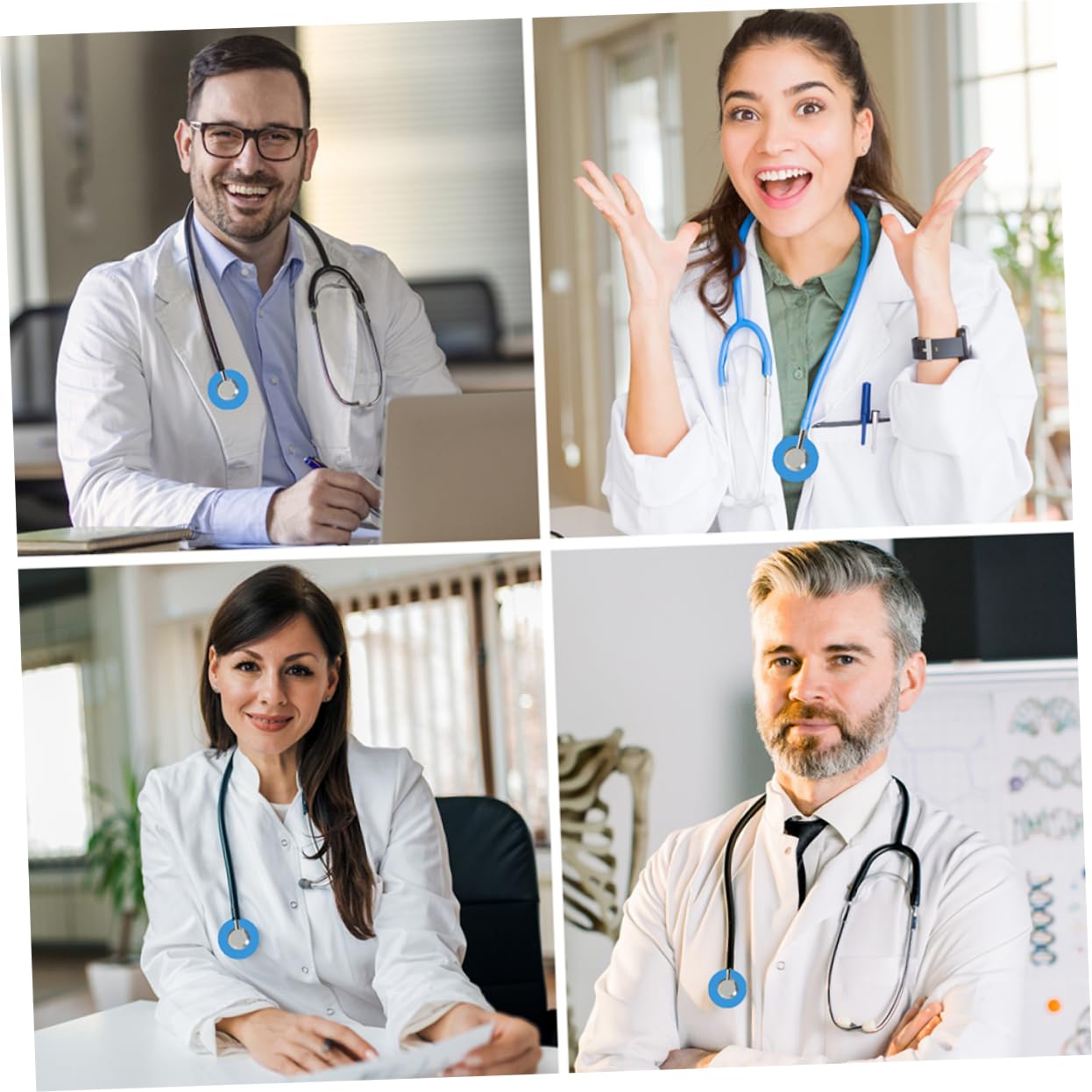 FUNOMOCYA 8 Pack Case Head Covers Silicone Protection Easy to Replace Stylish Accessory for Professionals