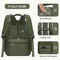 Vista 3 de Maelstrom Mochila para pañales, 30L verde militar