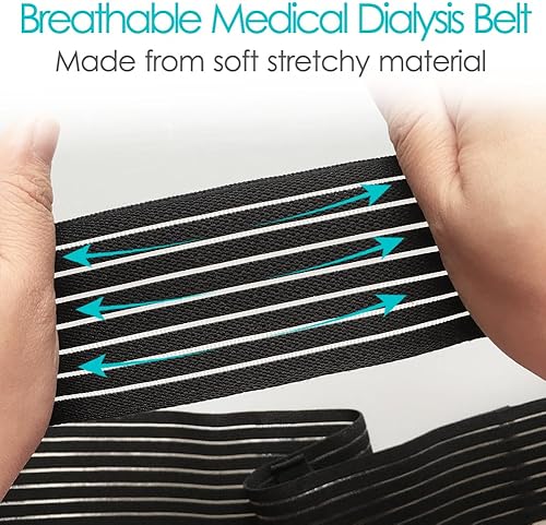 Miniatura 7 de Cinturón de tubo de alimentación transpirable, cinturones de tubos G, cinturón de tubo de clavija, soporte elástico para tubo G, suministros de