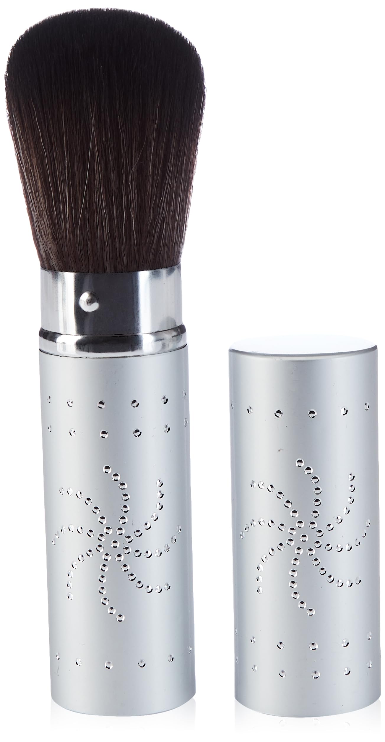 MAKE UP FOR LIFE Kabuki Brush For Bronzer,Blush, Foundation-Silver