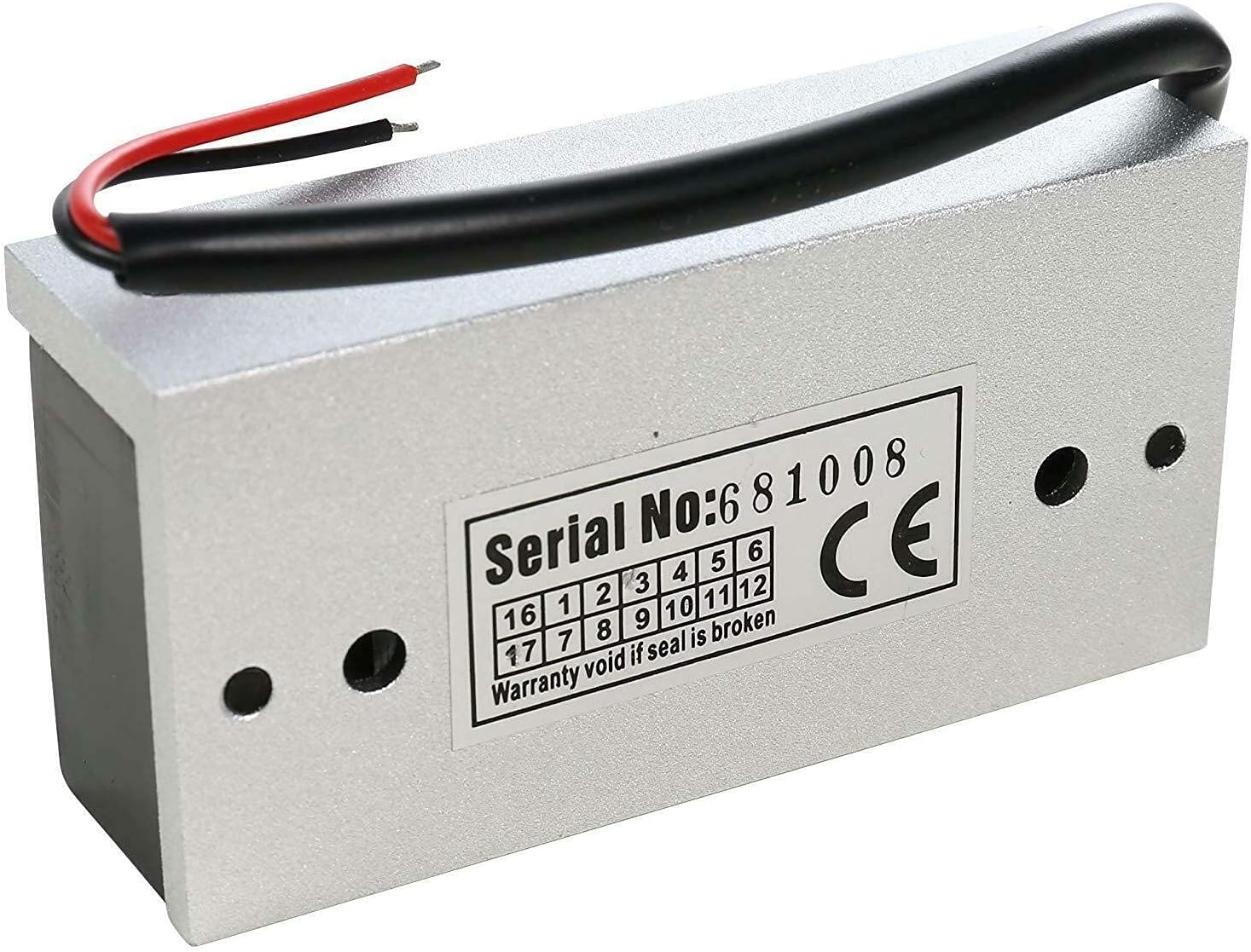 60KG 120lbs Holding Force Mini Electromagnet Lock 12V Fail Safe for Door Acces Control System