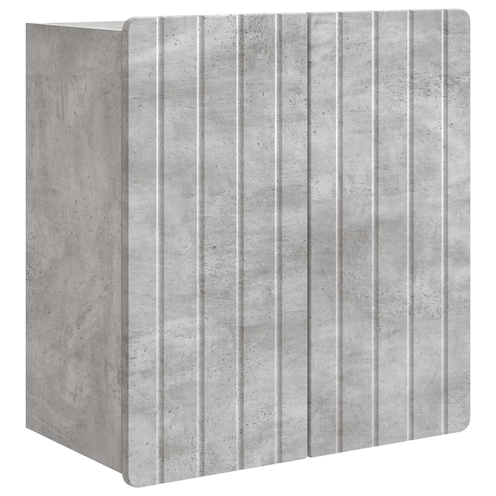 Szafka ścienna Beton szara 59 x 31 x 64 cm Drewno Ingenierie