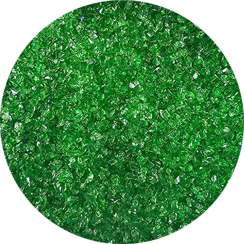 Wissmach Glass Medium Fusible Irish Green Transparent 96-343 1Lb. - 96 COE - Glass Fusing