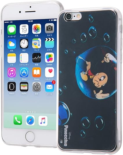Amazon Co Jp Iphone 6 6s ケース ディズニー 名場面シリーズ Tpuケース 背面パネル ピノキオ5 家電 カメラ