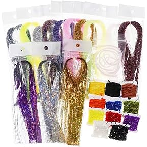 Fly tying materials (Kurt's Creek Minnow)