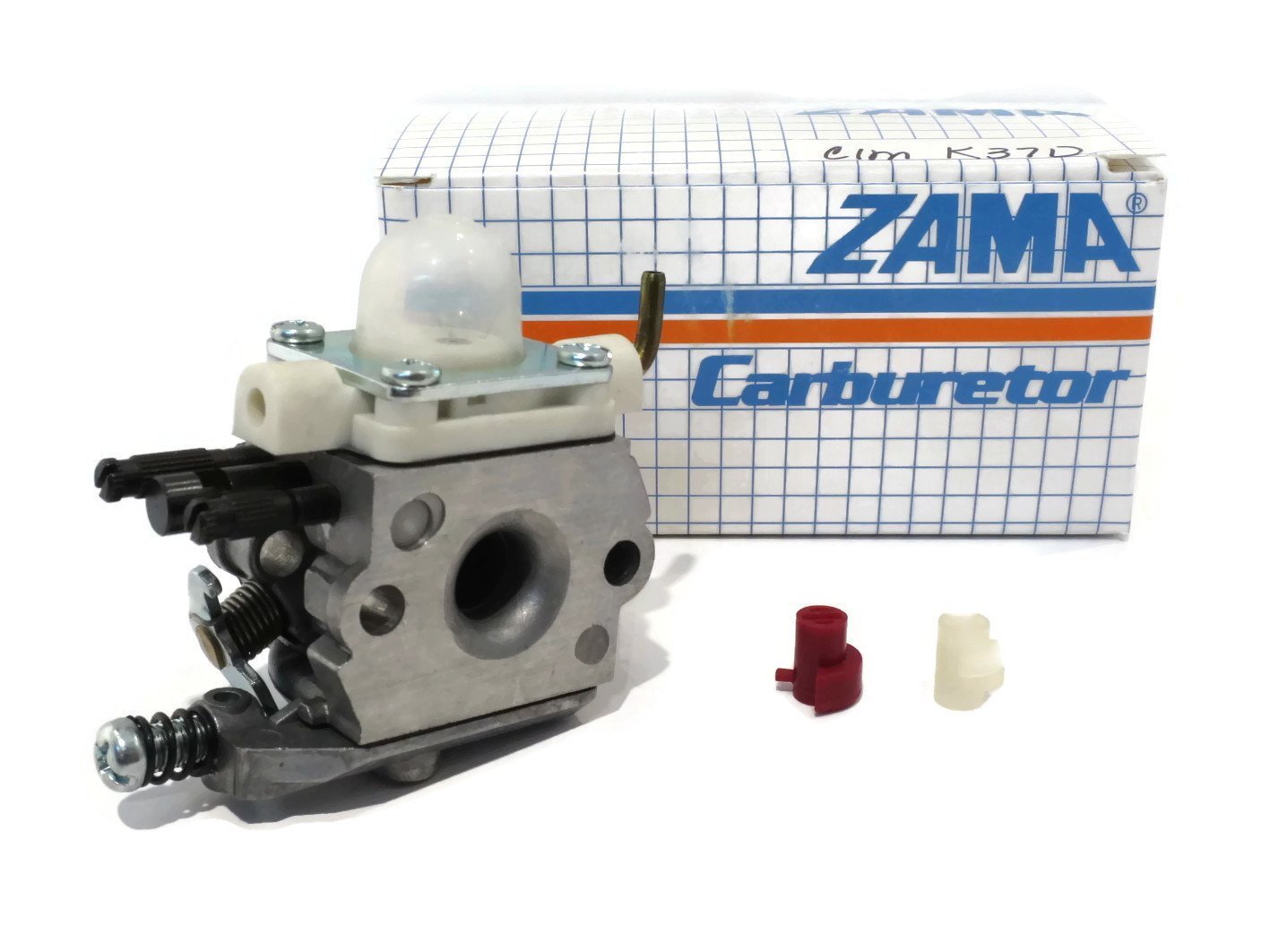 Amazon.com : Zama C1M-K37D Carburetor w/Limit caps : Patio, Lawn