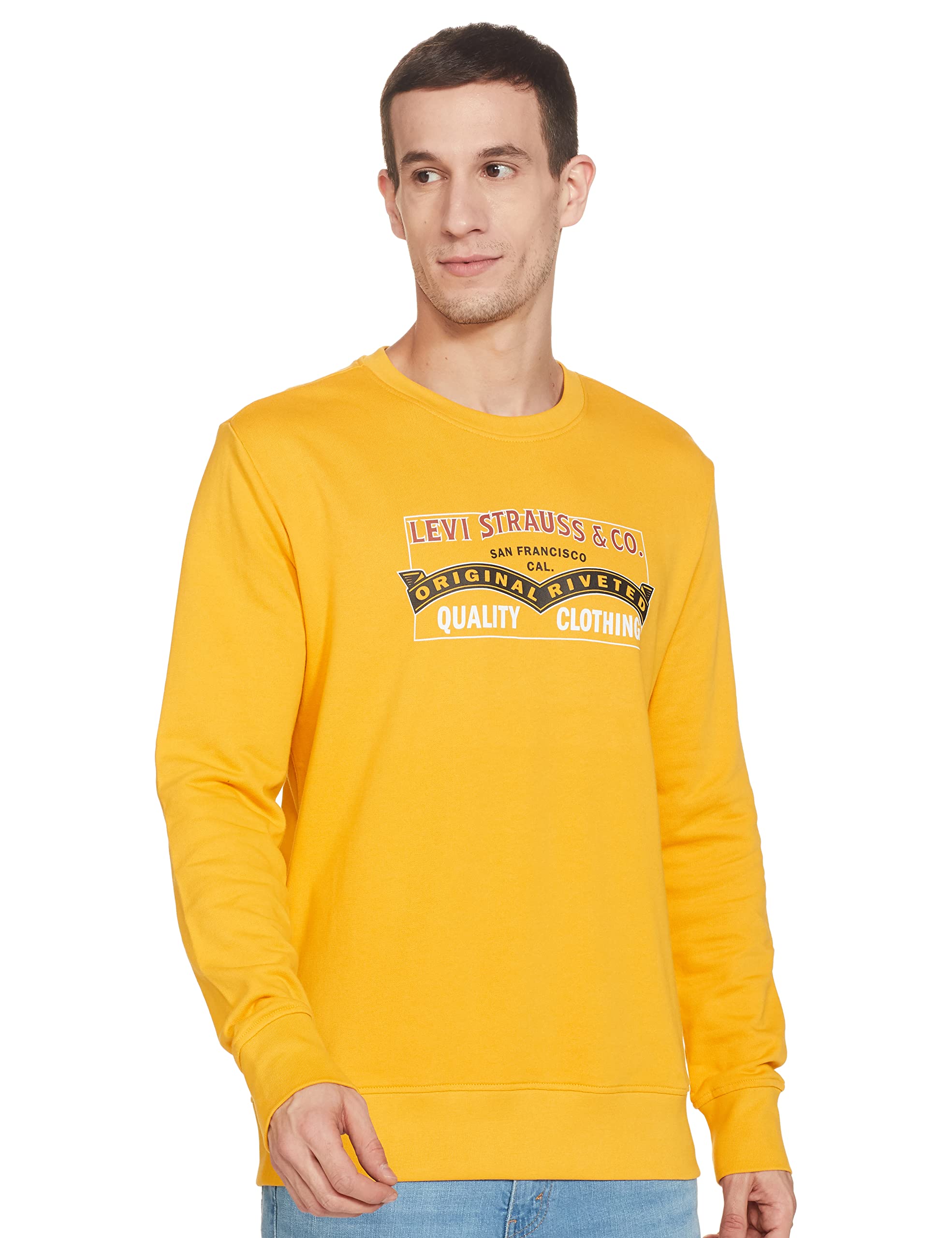 levi's Men Cotton Round Neck Sweatshirt-picture-25