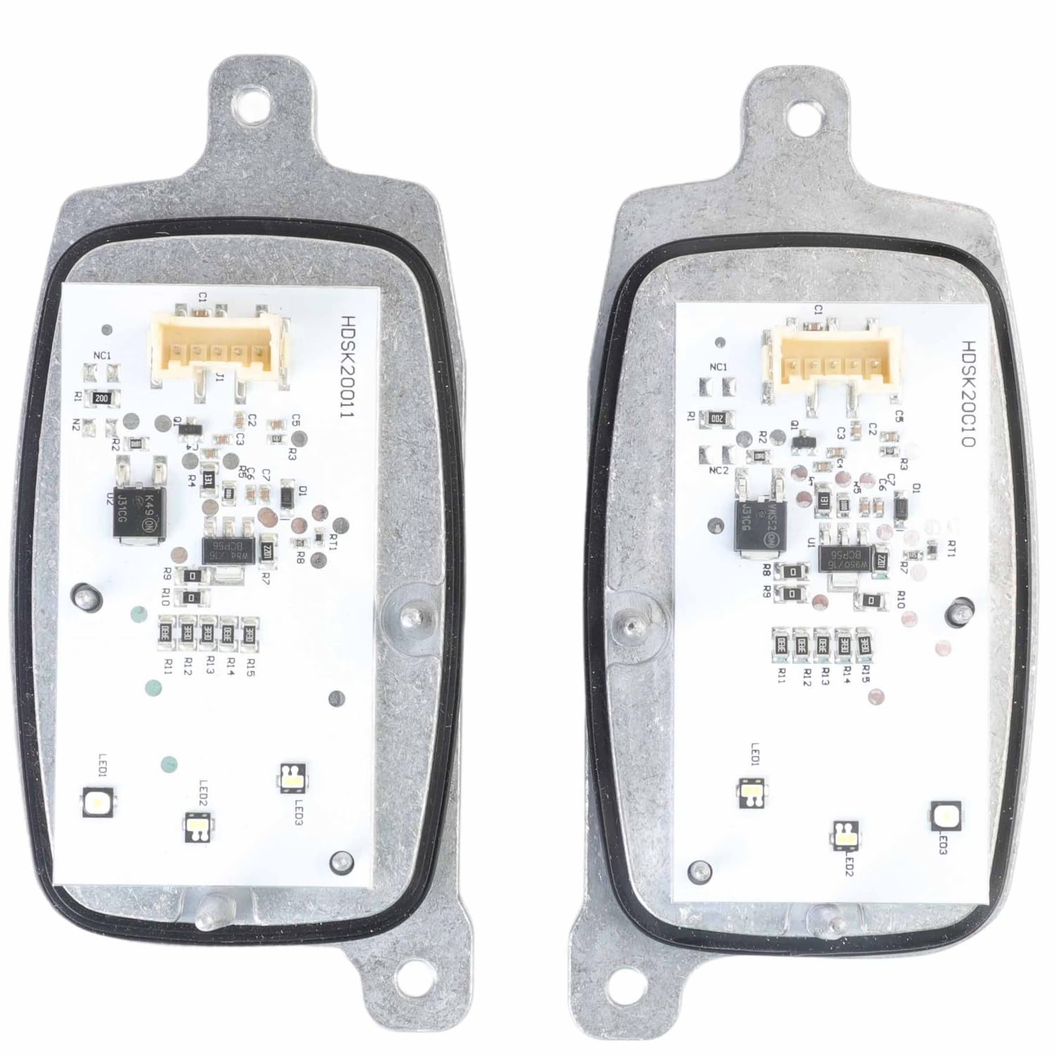 YAOPEI Gauche et Droite Ballasts de Feux Diurnes à LED DRL pour Renault Megane MK 4 285753299R+285759447R