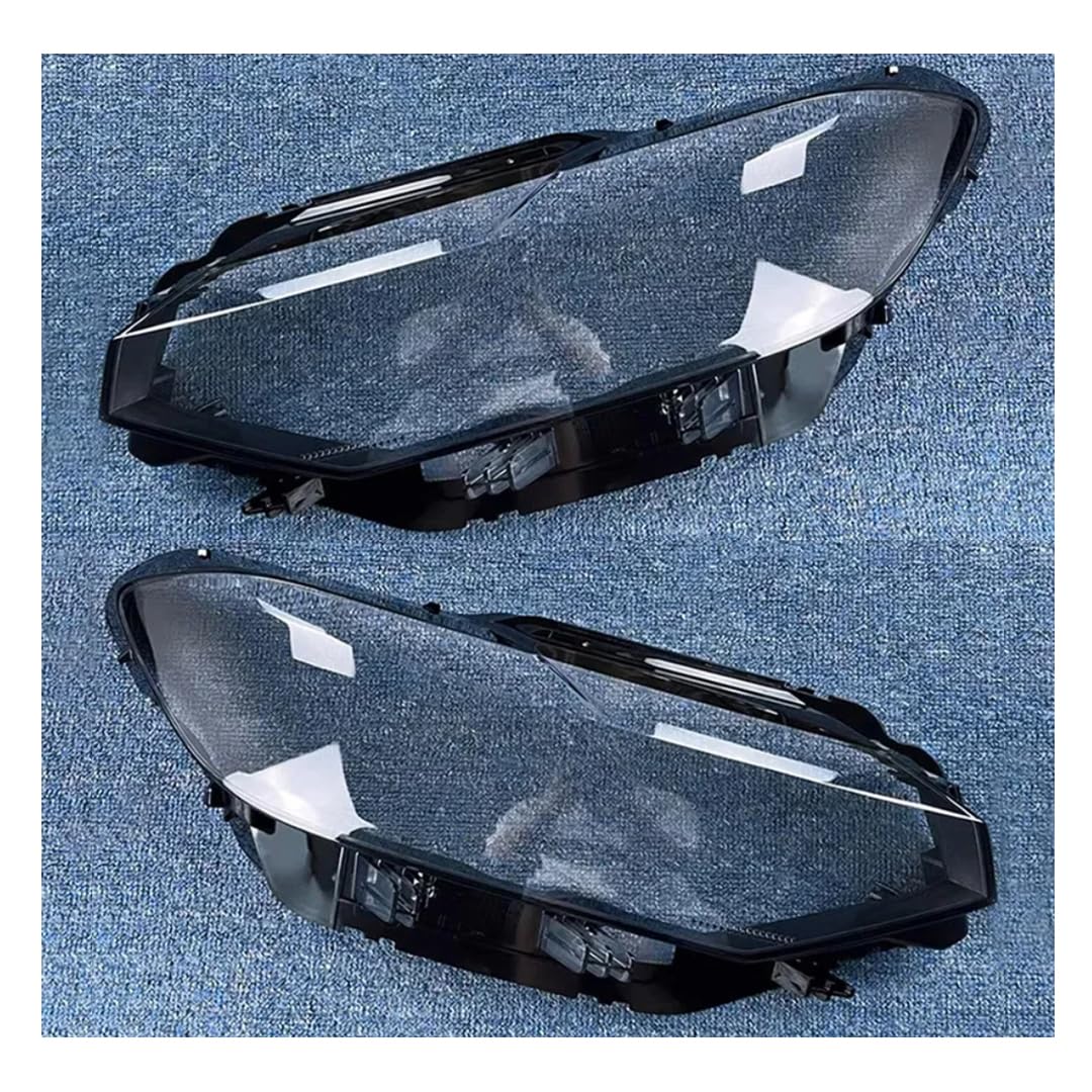 Oulesh Headlight Lens Cover for VW Lavida 2023, 1Pair Car Front Headlight Cover Transparent Lampshade Headlamp Shell