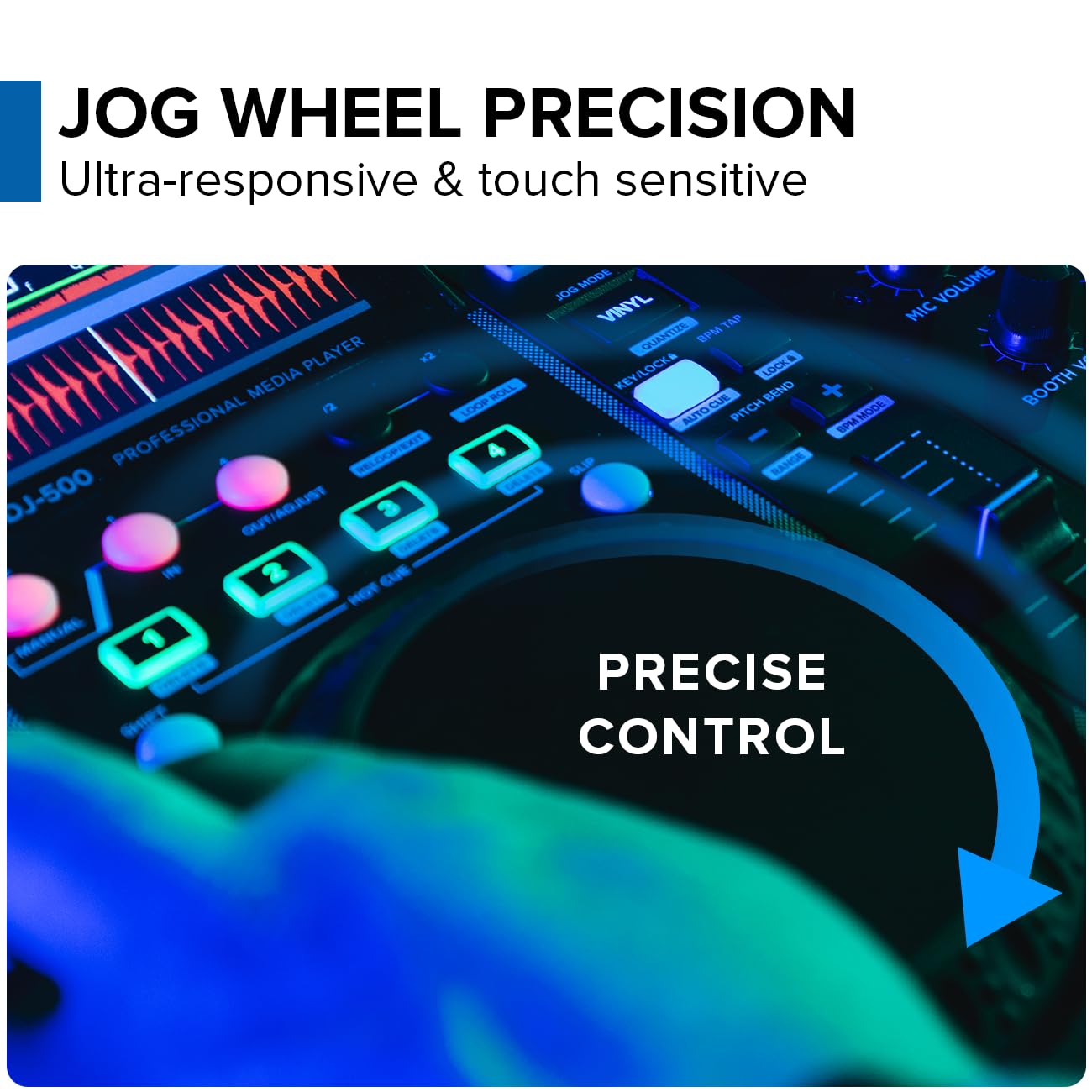 Amazon.com: Gemini Sound MDJ-500 - Professional DJ Media Player