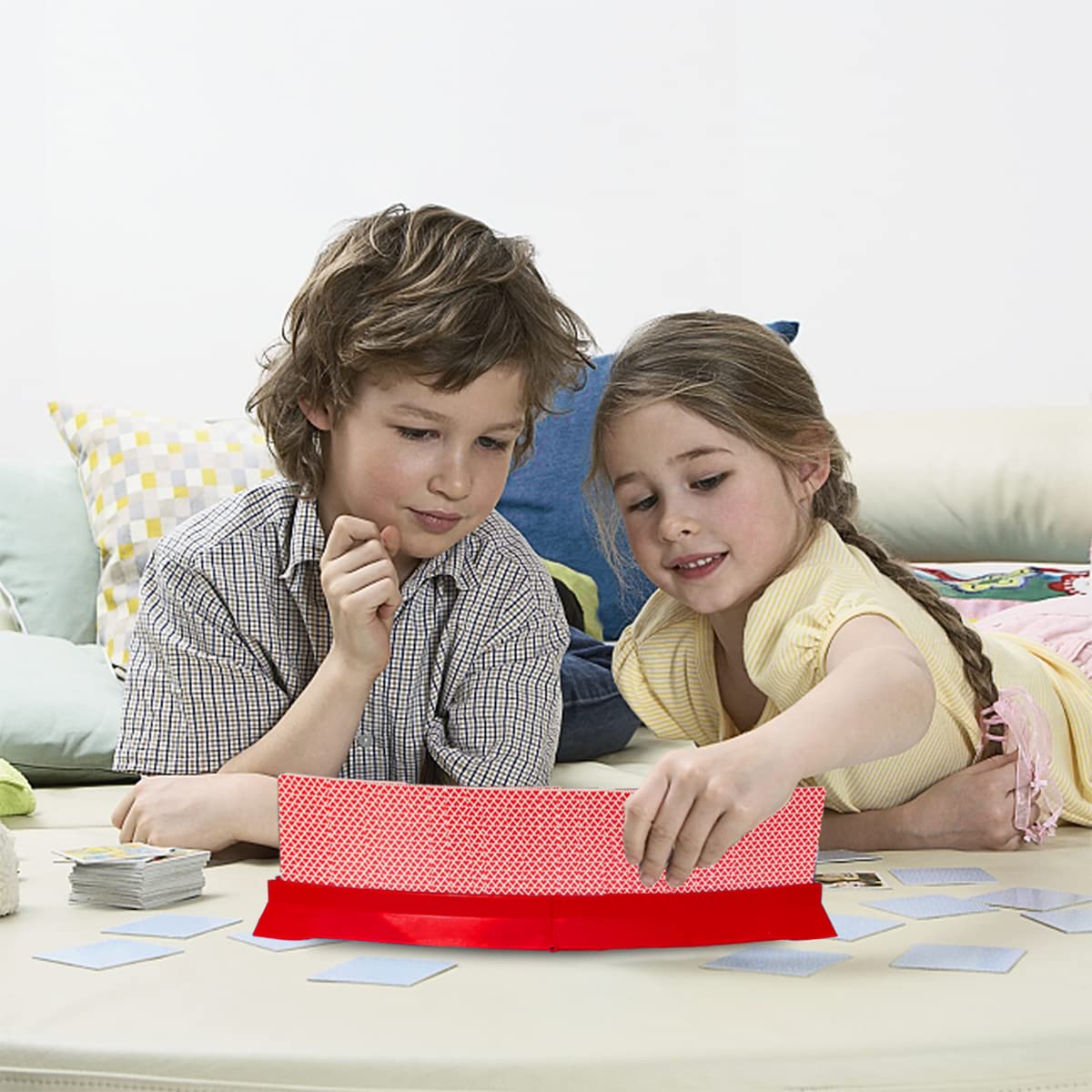 Portacarte Da Gioco Pieghevoli 2 Pezzi – Reggicarte A Ventaglio In Plastica, Antiscivolo, Per Bambini, Anziani E Disabili, Capacità 20 Carte