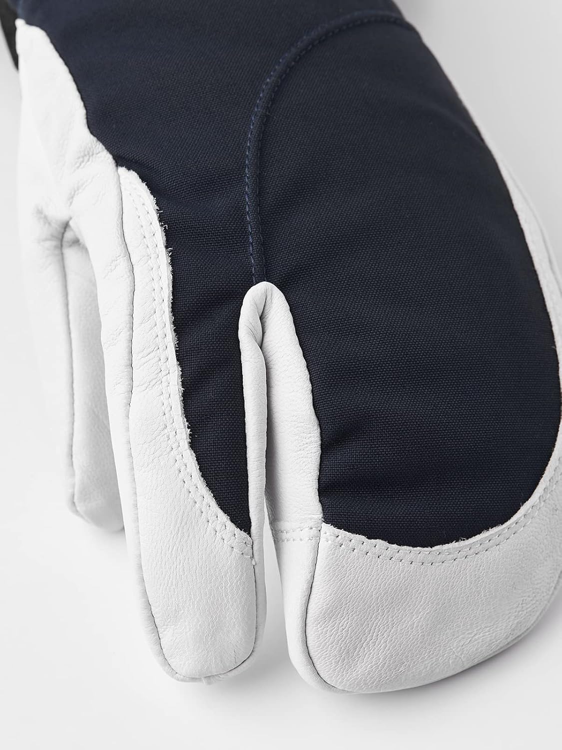 Hestra Heli Ski Womens Glove - Classic 3-Finger Leather Snow Glove for Skiing, Snowboarding and Mountaineering (Women’s Fit) : Clothing, Shoes & Jewelry