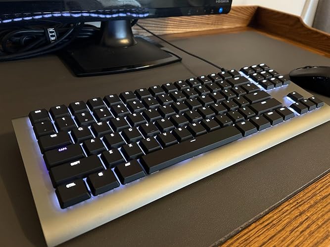 ZENAIM Keyboard TKL, Wired US Layout, Low Profile, Rapid Trigger