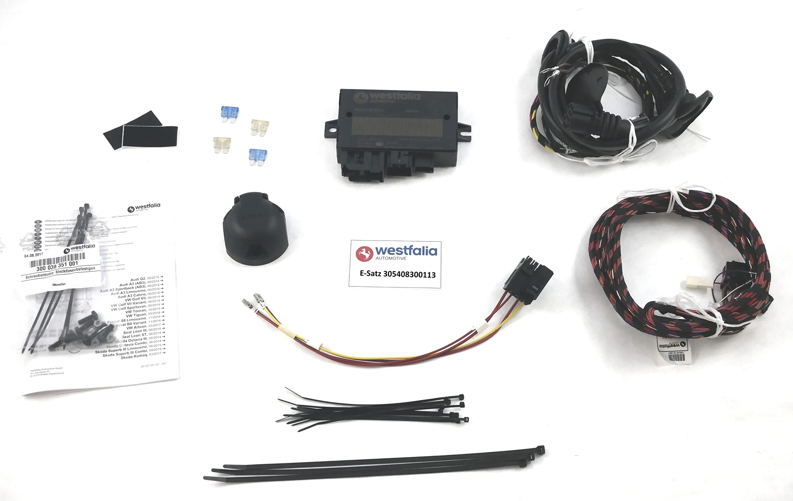 Westfalia Anhängerkupplung Abnehmbar Für VW Passat B8, Skoda Superb, VW Arteon