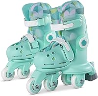 Vista 2 de Volution Learner Twista Patines – Patines ajustables 2 en 1 para niños a partir de 2 años – Convierte de patines de tres ruedas a patines en línea