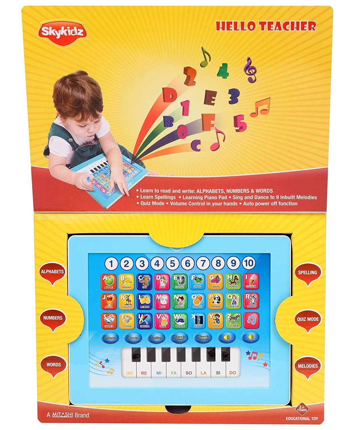 Buy Sky Kidz Mitashi Hello Teacher, Blue/Pink (Assorted) Online at