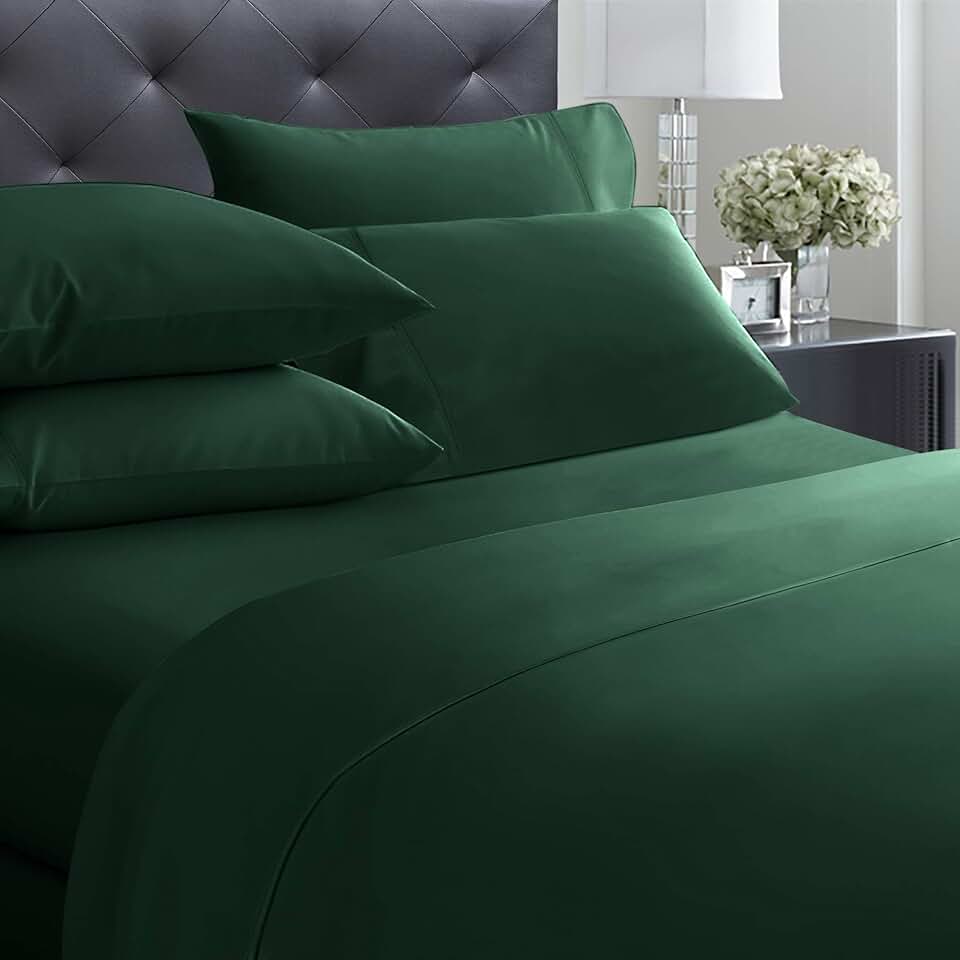 Hunter Green Duvet Cover