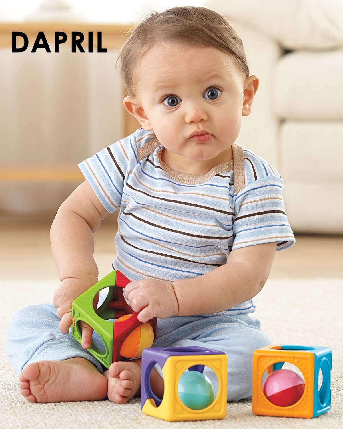 Fisher-Price Easy Stack 'n Sounds Blocks