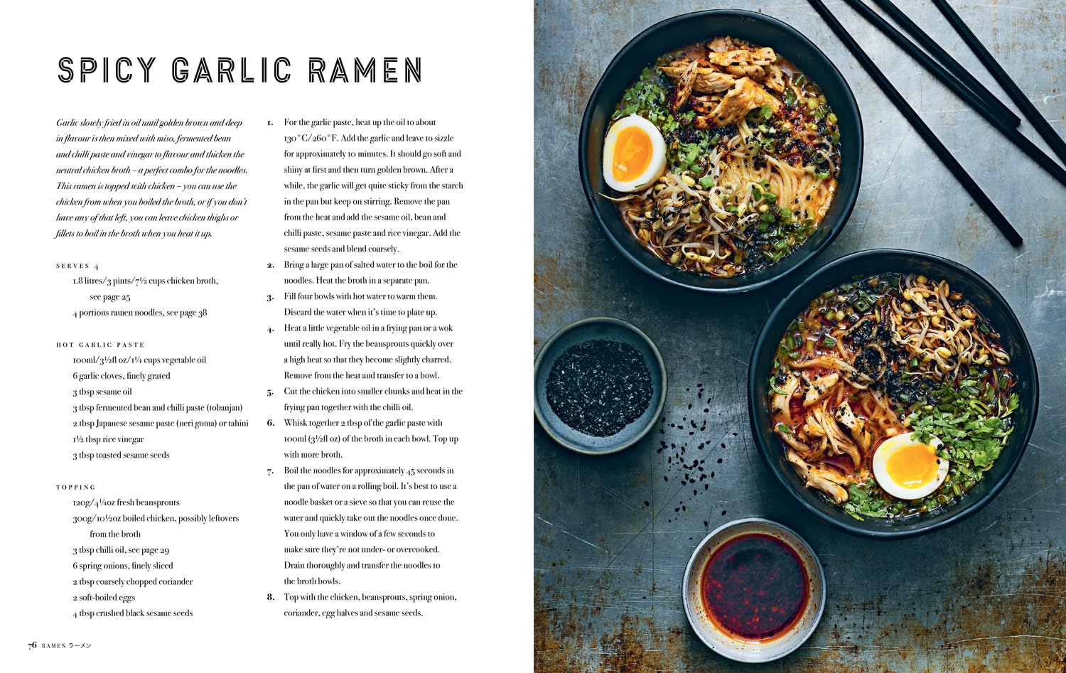 Ramen: The Japanese-inspired cookbook packed with fresh and healthy recipes for home chefs