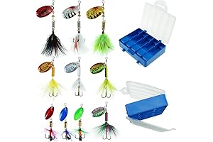 FOUCECLAUS Fishing Lures Spinnerbait Kit