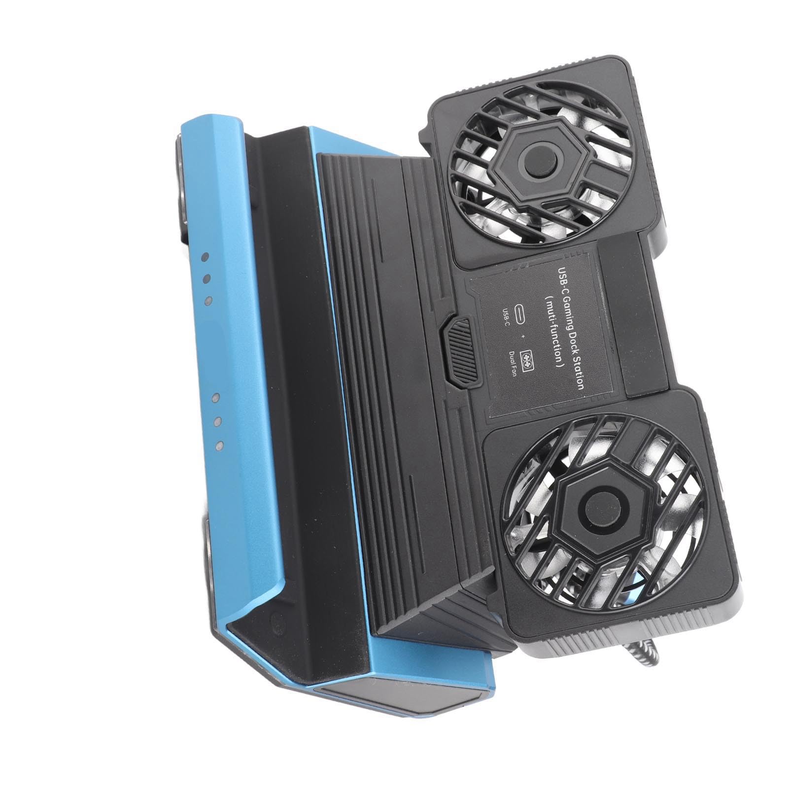 Generic Stacja Dokująca do Przenośnej Konsoli do Gier RGB z Szybkim Przesyłaniem Danych i Regulowanymi Wentylatorami Chłodzącymi Konsoli Steam OLED Legion Go ABS RGB