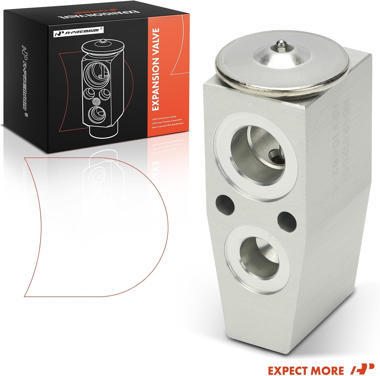 A-Premium AC Expansion Valve Compatible with Ram C/V 2015 3.6L & Dodge Grand Caravan 2015/2017/2019-2020 3.6L & Chrysler Town & Country 2015-2016 3.6L, with Block Expansion Valve
