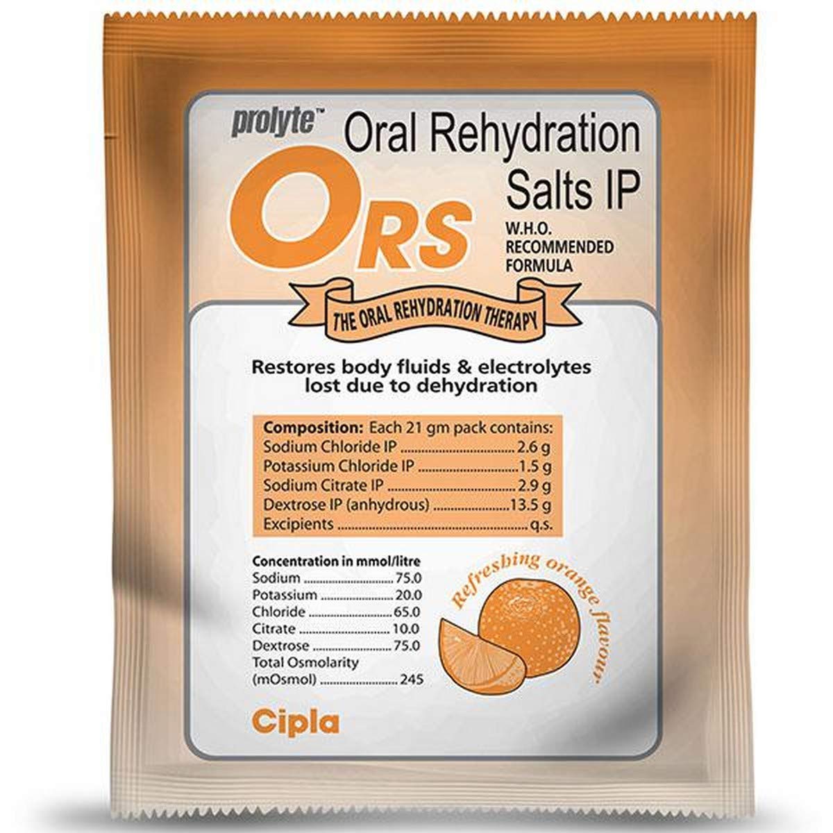 ORS Prolyte Orange - Sachet of 21gm Powder (B0864MYP2N) Amazon Price History, Amazon Price Tracker
