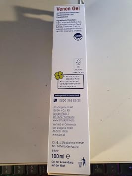 Mivolis Venengel – for invigorating massage of tired and heavy legs – vitalizing, cooling, relieving – 100 ml