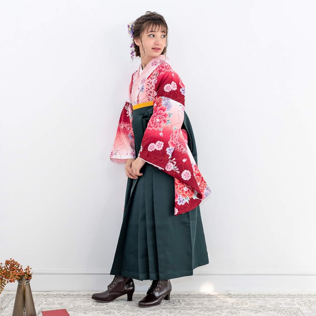 サイズ変更オプション KYOETSU キョウエツ 袴 セット 卒業式 小学生