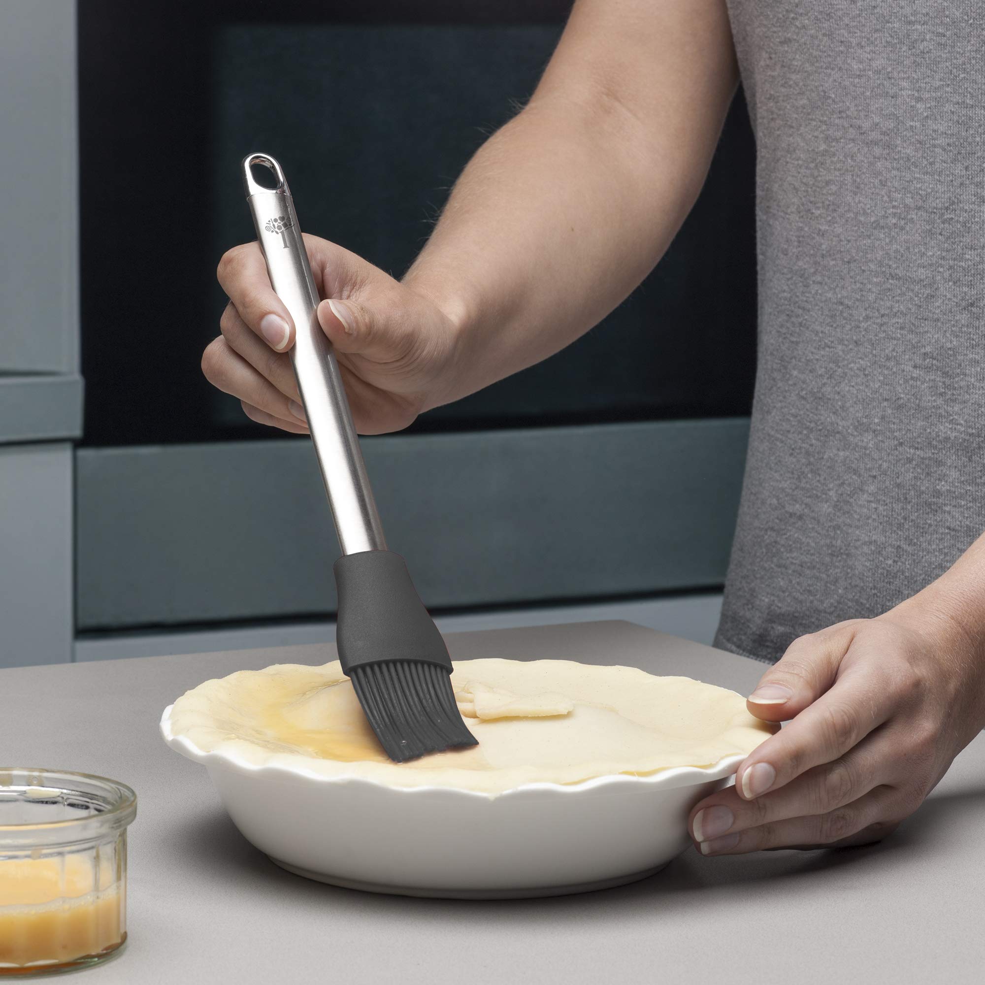 Zeal J210T Pastry Brush, Dark Grey - Image 2