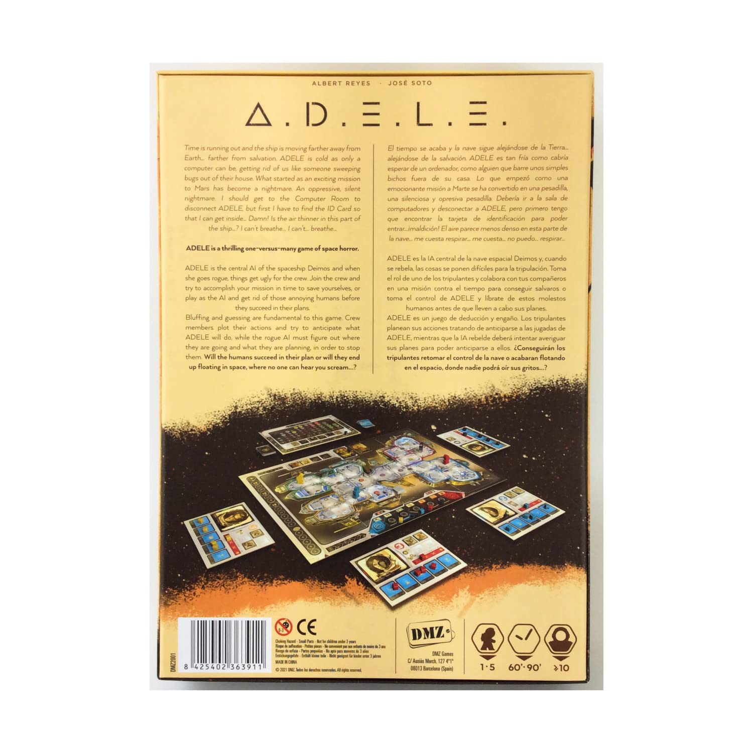Juego de mesa a.d.e.l.e. pegi 12